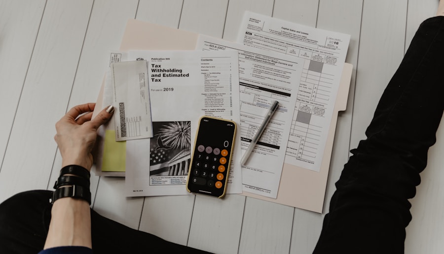GST records and financial review desk